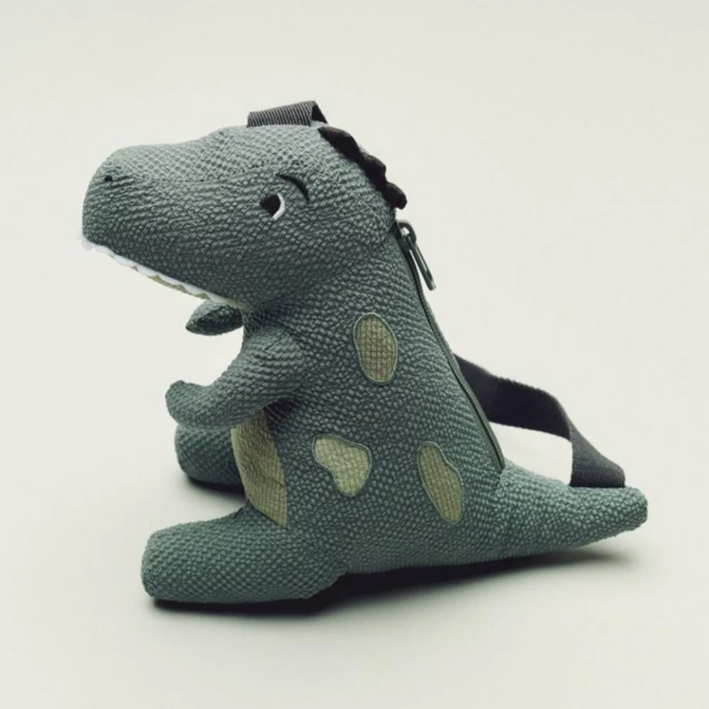 Zara Plush Dinosaur Crossbody Bag